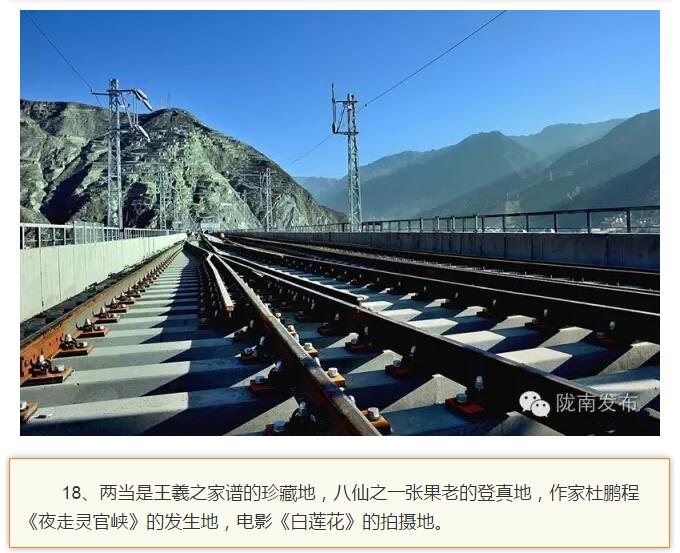 蘭渝鐵路最早由孫中山先生提出？在隴南，你不知道的事兒還有……