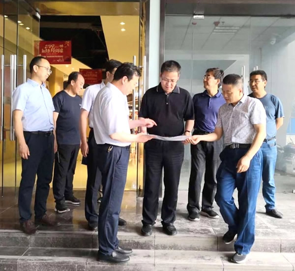 隴南市委常委、組織部部長楊郃調(diào)研指導(dǎo)市龍江城鄉(xiāng)發(fā)展集團公司黨建工作